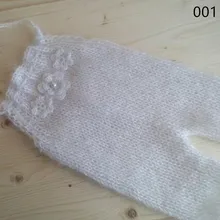 Мини-мохеровые брюки ручной работы для новорожденных, Подарочная бутафория для фотосъемки новорожденных