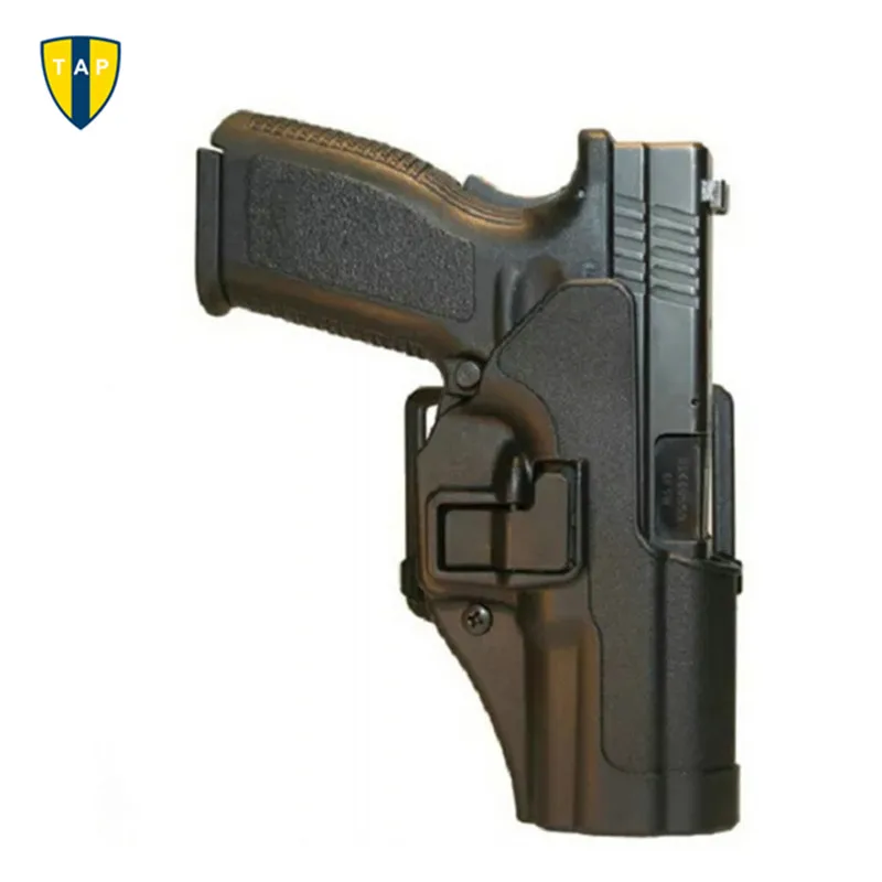 Tactical Glock 17 19 22 23 31 32 Airsoft Pistol Belt Holster Pistol Hunting Accessories Gun Case Left / Right Hand Leg Holster - Цвет: Black Right Hand