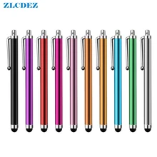 Длинный стилус для сенсорного экрана для iPhone, samsung huawei и т. Д. Планшета, Laptps других мобильных телефонов 200 шт./лот