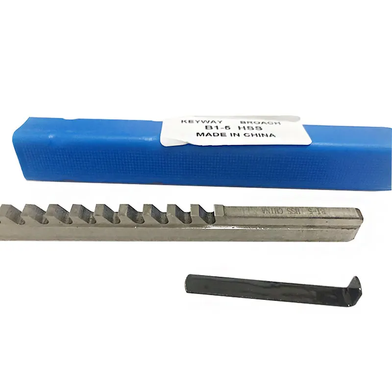 5mm B1 Push-Type Keyway Broach HSS Metric Size CNC Machine Tool