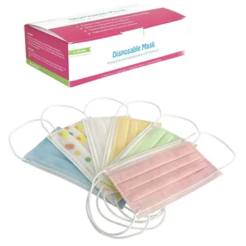 

30PCS Adult Disposable Face Masks Windproof Foggy Haze Pollution Mouth Cover Unisex 3-Layer Face sheild Mascarar Mascarillas