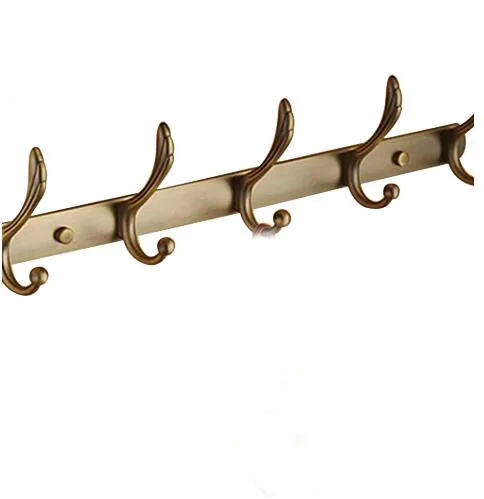 Hangers Bathroom Antique Brass  Vintage Bronze Wall Hook Coat - 1