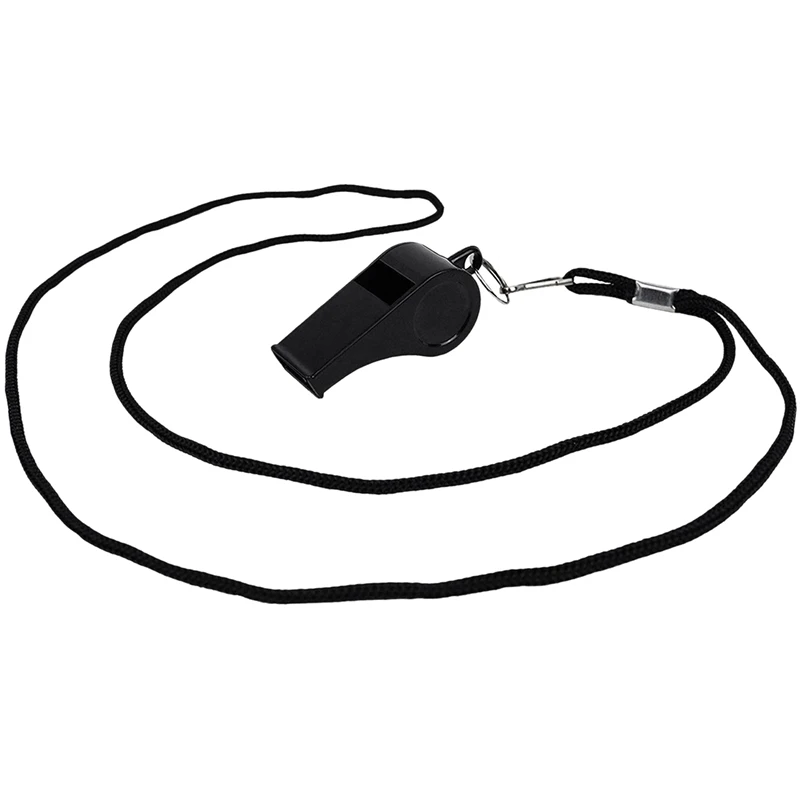 24 Pack Emergency Whistle, Loud Safety Whistle with Lanyard Keychain for Dog Training Climbing Hiking Camping Fishing Boating Hu