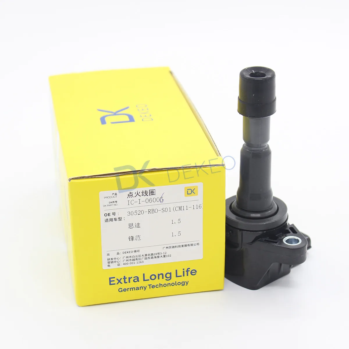 Катушки зажигания DEKEO для Honda CR Z 1.5L Fit (GE) 1.3L CITY (GM2/GM3) EVERUS S1 30520 RB0 S01|Катушка