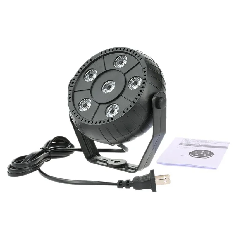 Промо-акция! Мини 13 Вт Dj лазерный диско-шар сценический светильник 6 Led Rgb эффект портативный сценический Par Светильник Авто звуковая активация Крытый диско