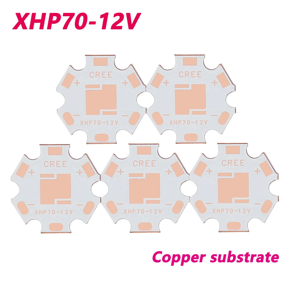 5 Pz Xhp50 Xhp70 6V 12V Led Piastra Di Base In Alluminio Pcb Board Non Includere Tallone 1.5Mm Spessore Buona Dissipazione Del Calore Lampadina Fai Da