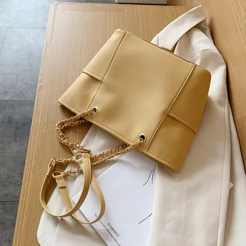 

Simple Large-Capacity Bag Foreign Style Women's Bag 2020 Summer New Fashion Shoulder Bag Women's Tote Bag