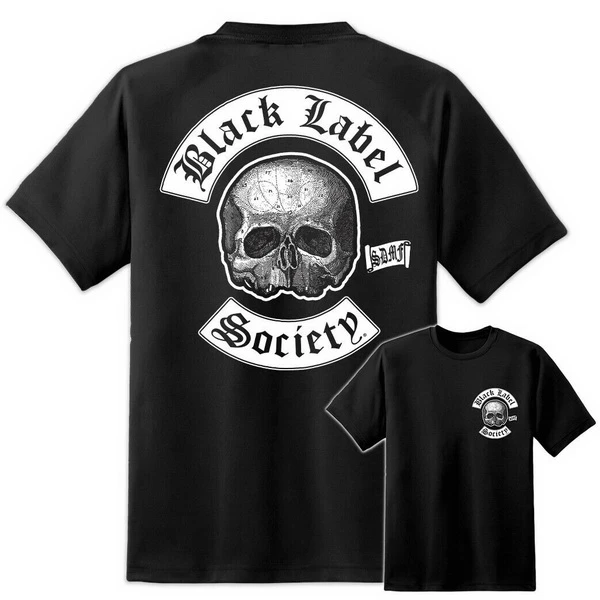 Black Label Society Metal Band T SHIRT (S -3Xl) mengagumkan Kualitas Tinggi Sdmf Klasik Desain Kustom Kemeja TEE