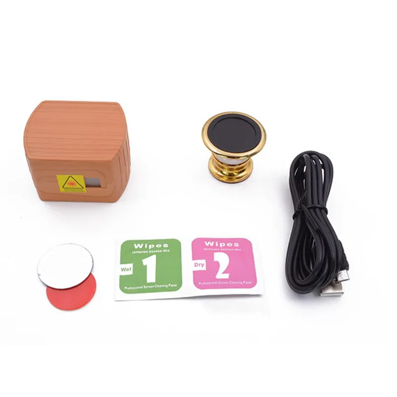 Wood-Grain-Dynamic-Breathing-Voice-Control-Usb-Star-light-USB-Rechargeable-Car-Roof-Star-Projector-Light