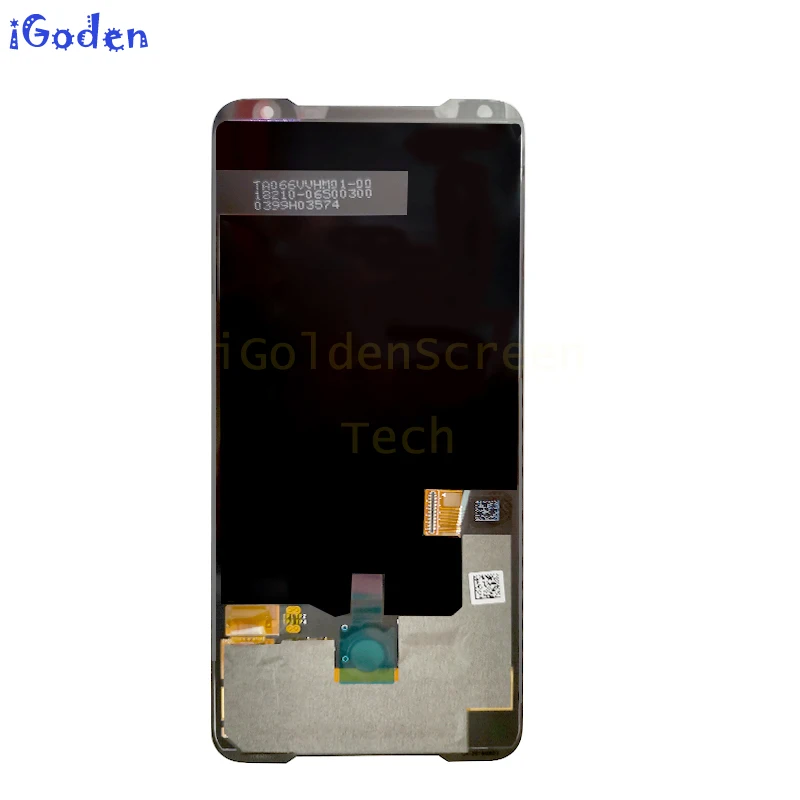 Для 6,5" ASUS ROG Phone 2 Phone2 PhoneⅡ ZS660KL AMOLED ЖК-дисплей+ сенсорная панель дигитайзер сборка ремонт