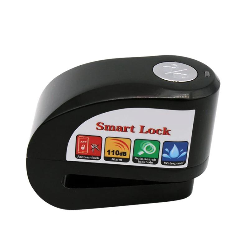 

Y801 Can Be Charged Bicycle Lock Deroace Smart Control Super Smartphone Bluetooth Steel Chain Lock Waterproof Anti Theft Alarm B