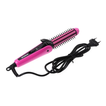 

3 in 1 Hair Straightener Brush Electric Comb Curling Iron Ceramic Styling Tools