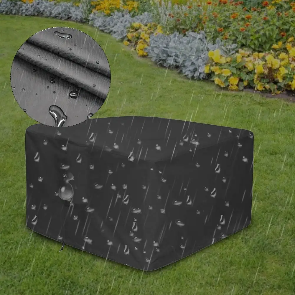 Waterproof Windproof 420D Oxford Patio Furniture Cover