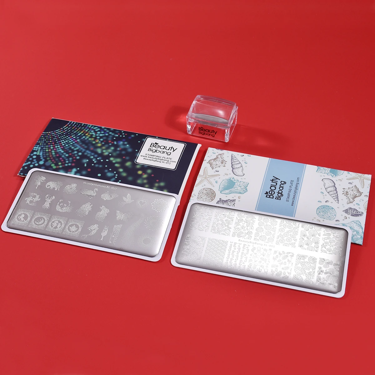 4 шт. с цветочным принтом в виде геометрических фигур животных Stamp Plate печати прямоугольный, для нейл-арта набора штампов ManicureTemplate Переводные картинки на ногти