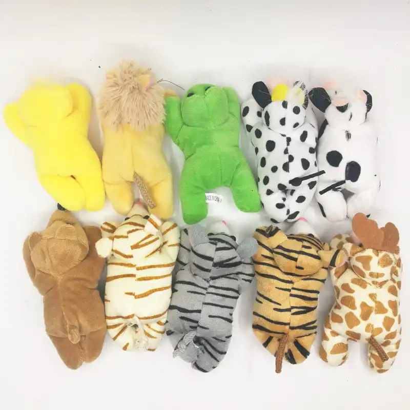 plush animal magnets