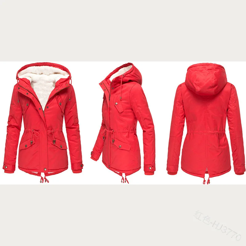 Winter Female Long Jacket Winter Coat Women Fake Fur Collar Parkas Woman Plus size S-6XL Down Jacket Winter Jacket Women