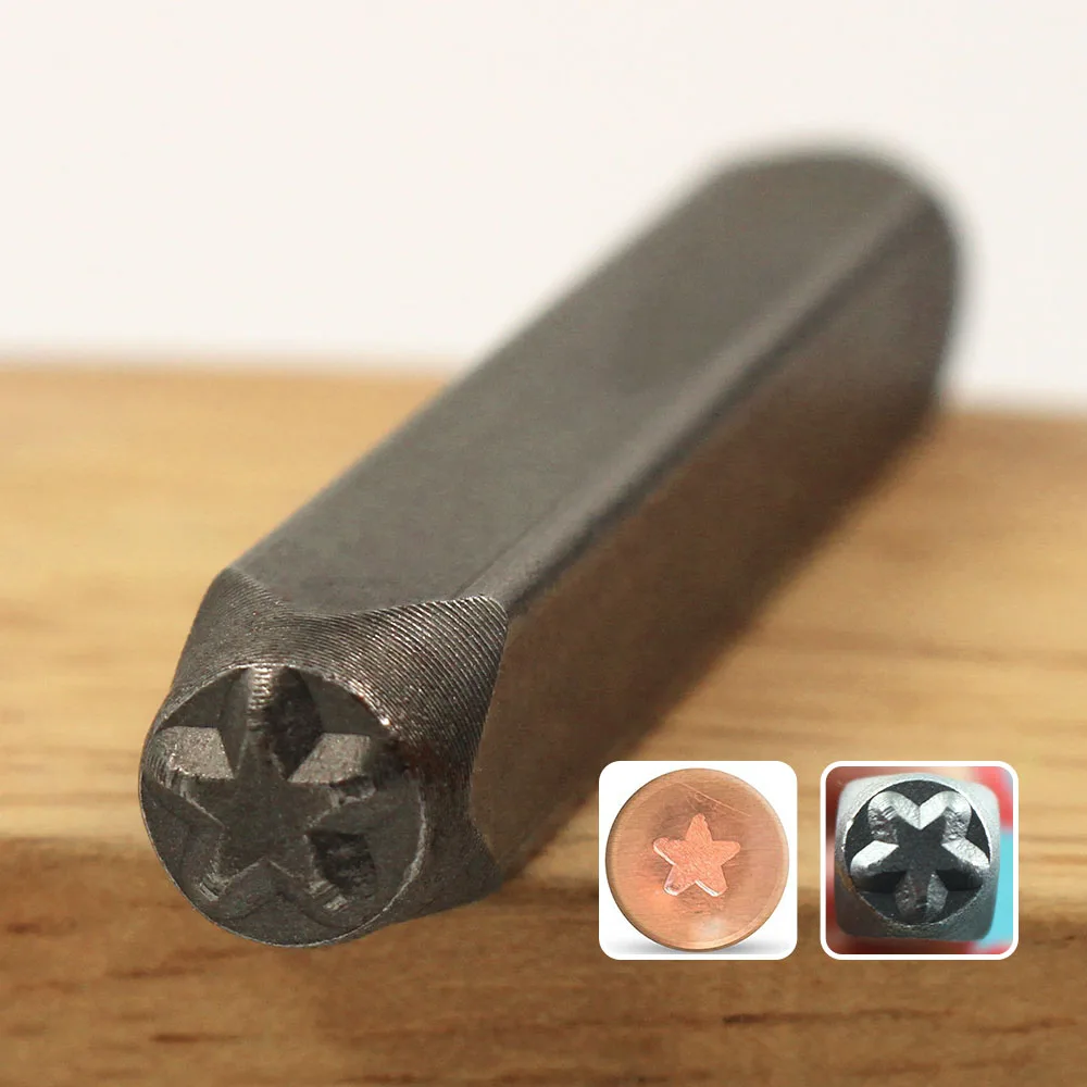 Leather Craft Star Symbol Steel Seal Stamp LetterS Seal Sord Mold Tool Stamping Seal Stamp Leather Stamping Tool