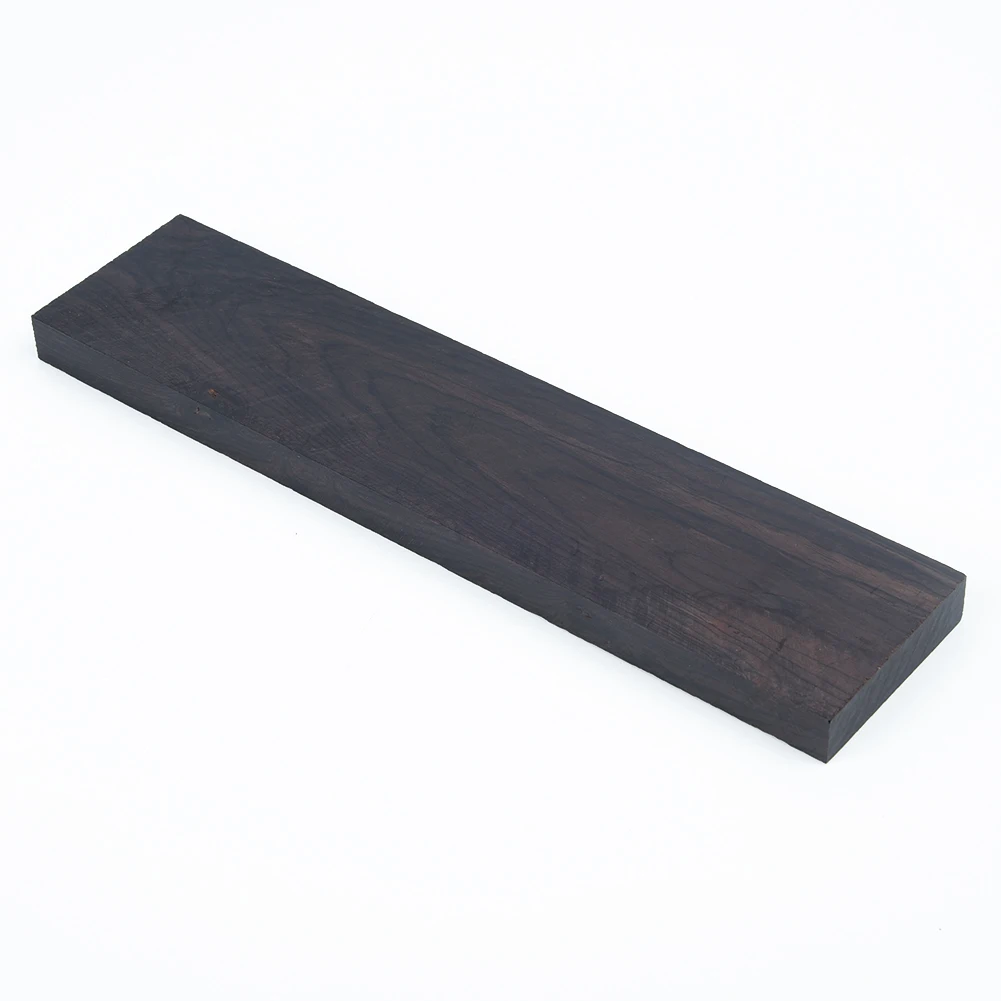 

Black Ebony Wood Block For Guitars Musical Instrument Turning Inlay Accents Tool