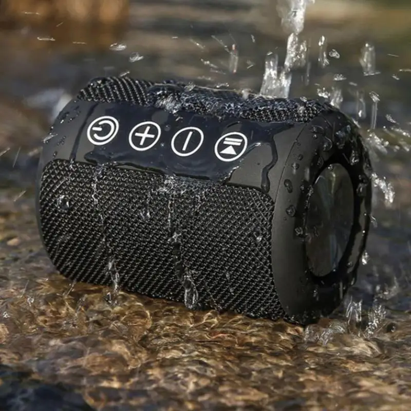 Портативный Мини Bluetooth динамик водонепроницаемый беспроводной Bluetooth светодиодный динамик звуковая коробка Handfree для смартфонов планшетов