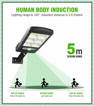 

2020 Solar Wall Lamp Human Induction Light Illumination For Outdoors Courtyard Garden Solar Garden Light Street Light Automatic
