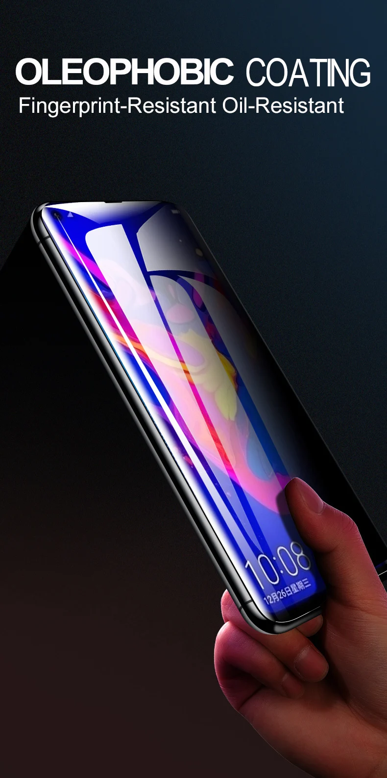 Для huawei Honor 20 Pro 10i защита для экрана с антибликовым покрытием из закаленного стекла для Nova 5i Honor V10 Magic 2 7 8X
