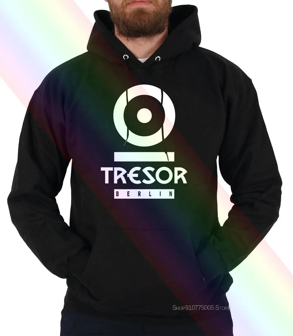 Tresor Sudadera con capucha sudaderas Techno alemán Detroit Edm Berlín casa música Unisex con capucha sudaderas