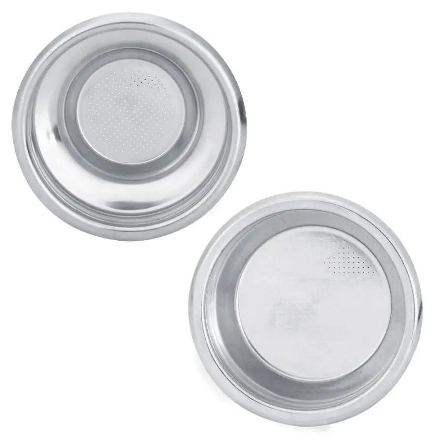 58mm Single//Double Porous Filter Bowl Basket Semi-Automatic Coffee Machine Bo Us
