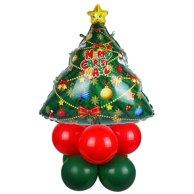 WEIGAO 5 шт. фольгированные шары красные конфеты тростника Снеговик Счастливого Рождества воздушный шар украшения надувные воздушные шары поставки navidad