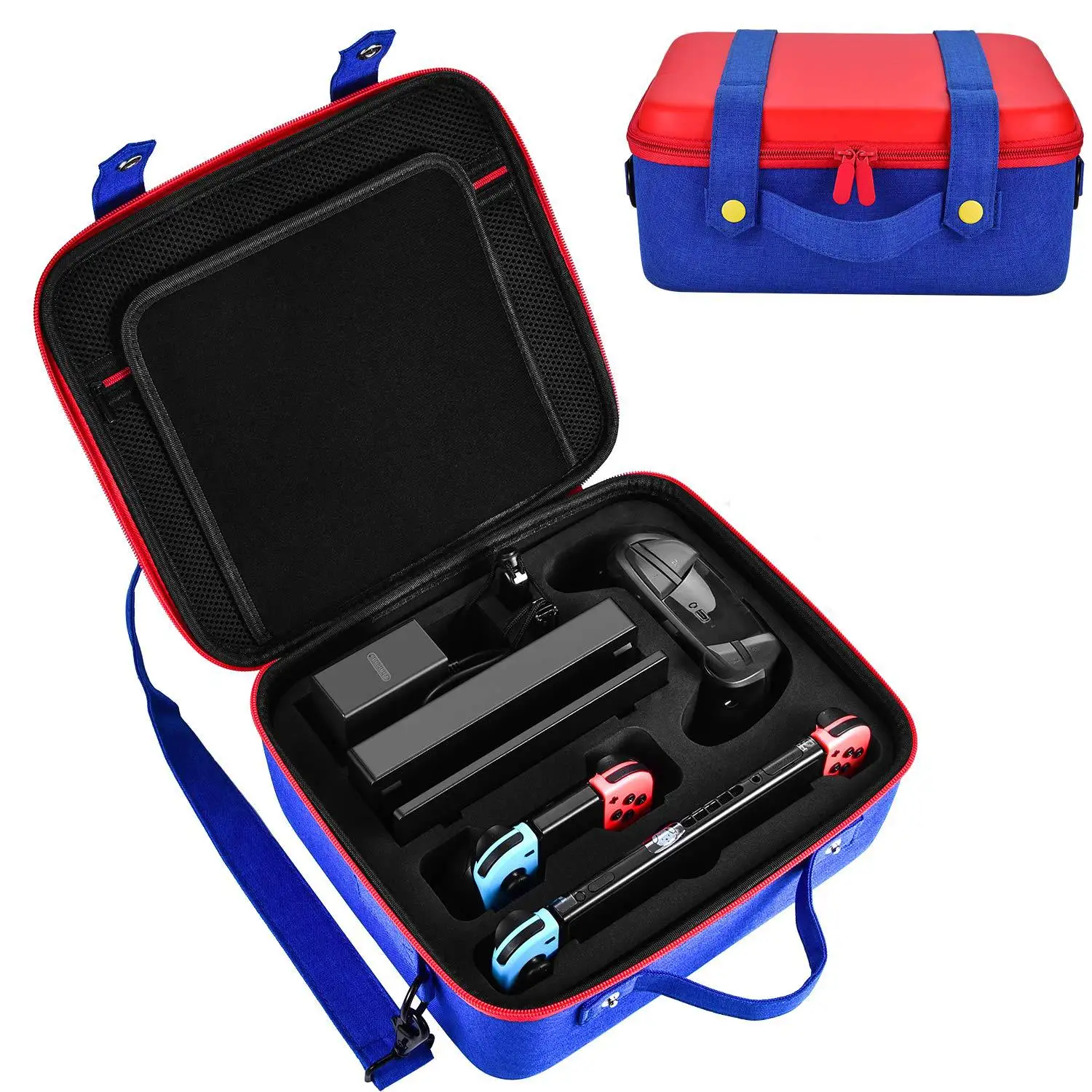 

Nintendo Switch Game Host Mario Storgage Bag NS Horsepower EVA Bag NX Mini Handheld Console Bag