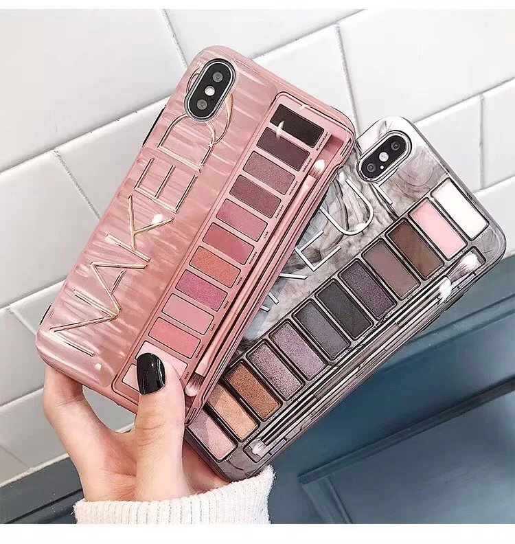 fashion Eye shadow personality phone case for iphone x xr xs max 7 8 plus 11 pro 6 6s Soft Back Cases Cover |