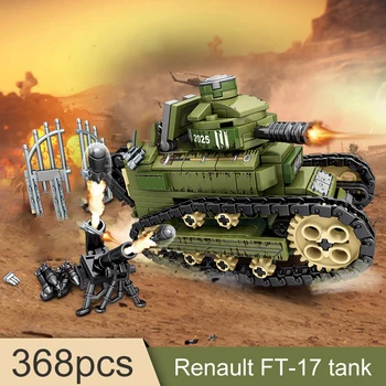 

Hot Sale Small Particles Series Building Blocks Military Tank Armored Car Model Educational Brick children Favorite Toy Gifts