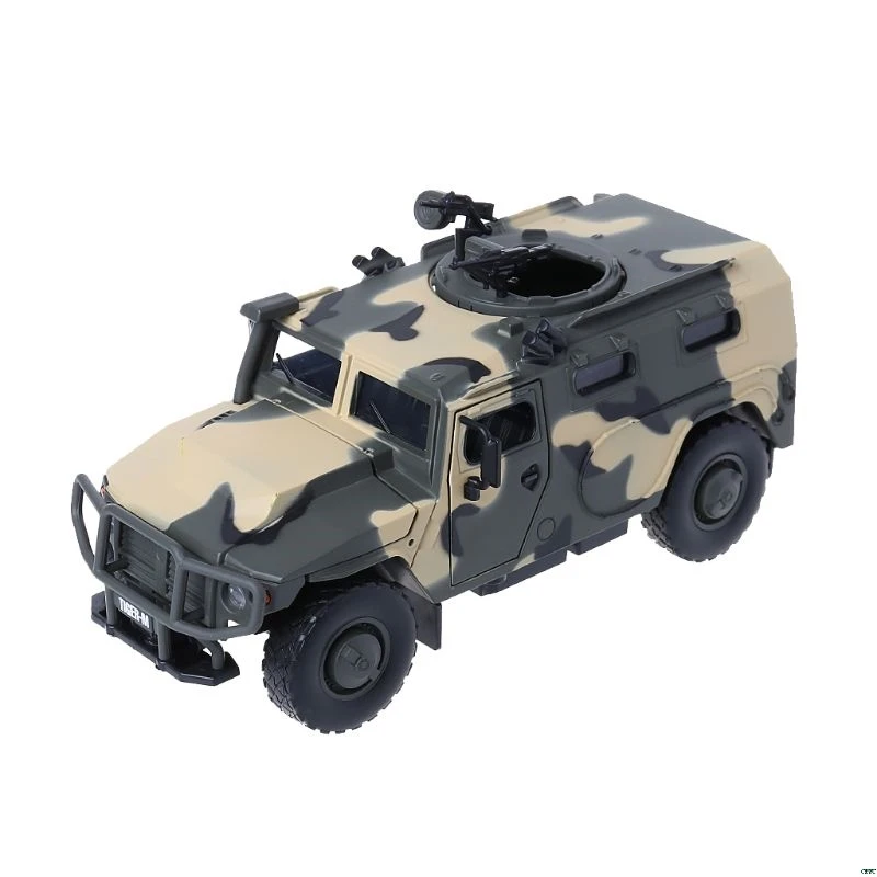 MC 1:32 Сплав моделирование бронированный автомобиль игрушечные машинки модель светильник музыка тянуть назад мальчик подарок R7RB - Цвет: MC