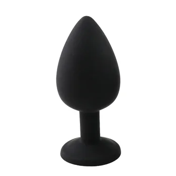 Small Size Safe Silicone Butt Plug With Crystal Jewelry Anal Plug Vaginal Plug Sex Toys For Woman Men Anal Dilator Toys for Gay 6