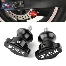 Cnc VSKTE 2pcs Motorcycle Color : Black Spool slider slider aderenti in piedi viti adatti for Benelli Trk502 trk502x trk251 trk 502 502x 251 