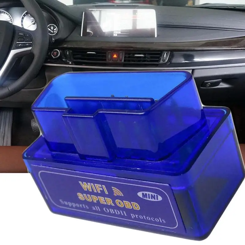 Автомобильный диагностический сканер ELM327 Wi-Fi OBD2 детектор считывание четких кодов неисправностей отображение тока Датчик данных Автомобильный сканер неисправностей