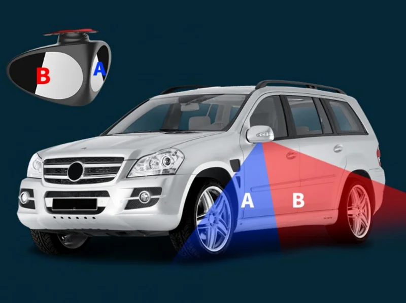 Автомобильное Зеркало для слепых зон Выпуклое вращающееся для Chery Fulwin QQ Tiggo 3 5 T11 A1 A3 A5 Amulet M11 Eastar Elara