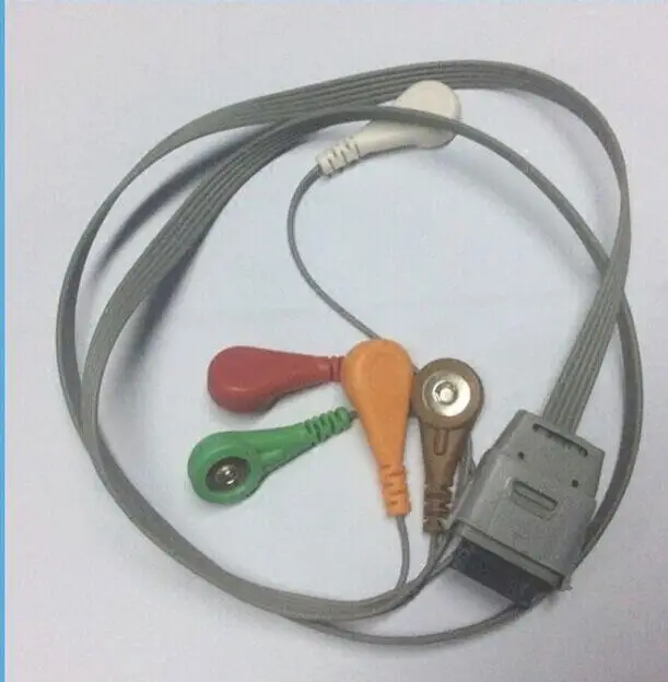 

Совместимые биомедицинские инструменты BI9800/ BI9000 Holter ECG кабель с 5 выводами IEC