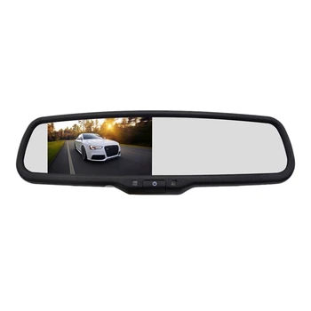 

4.3 inch HD 800X480 Car Video Player Interior Rear View Mirror Replacement Monitor with Reverse Backup Parking Camera