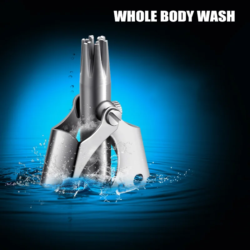 Nose Hair Trimmer Stainless Steel Mini Portable Nose Hair Removal Clipper 998