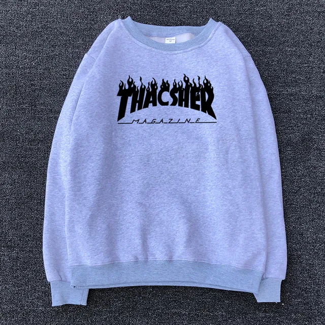 Мужские и женские толстовки с капюшоном thacsher flame messengger, свободные хлопковые осенние и зимние толстовки с длинными рукавами для бега, спортивная одежда, пальто - Цвет: 28