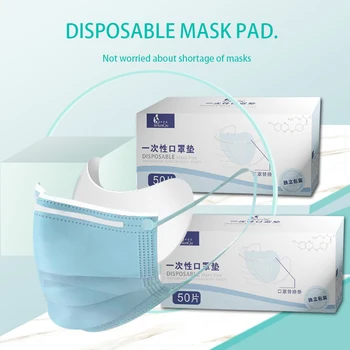 

50Pcs disposable Mask Filter Cotton Friendly Mask Filter Cartridge 50Pcs Mask Gasket Activated Carb Disposable Filter Cartridge