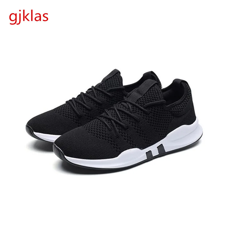 

Breathable Mesh Sneakers Gray White Black Sports Shoes for Male Outdoor Comfy Light-weight Mens Shoes Casual Men Sneakers Shoe