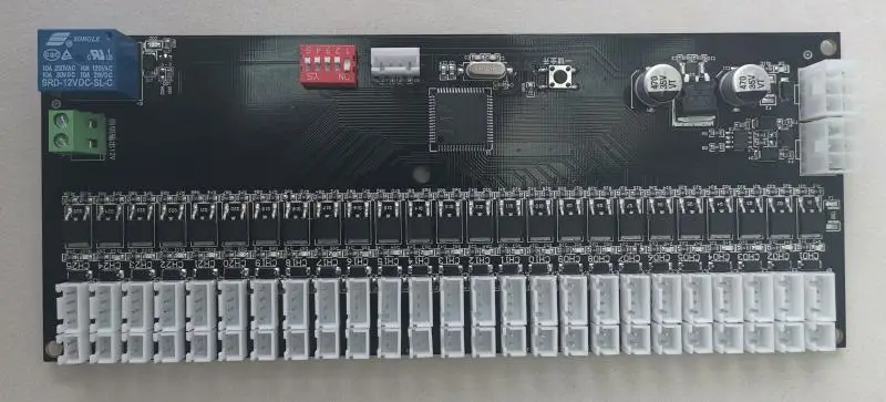 25-way Road Lock Control Board / Express Cabinet Motherboard / Locker Motherboard / Unlock Light