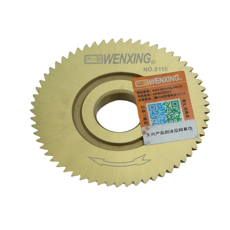 P251 Original NO:0110 Size 60 16 6 Key Cutter Blade For Wenxing 218F 218E 218D Key Copy Duplicating Machine Cutting Wheel