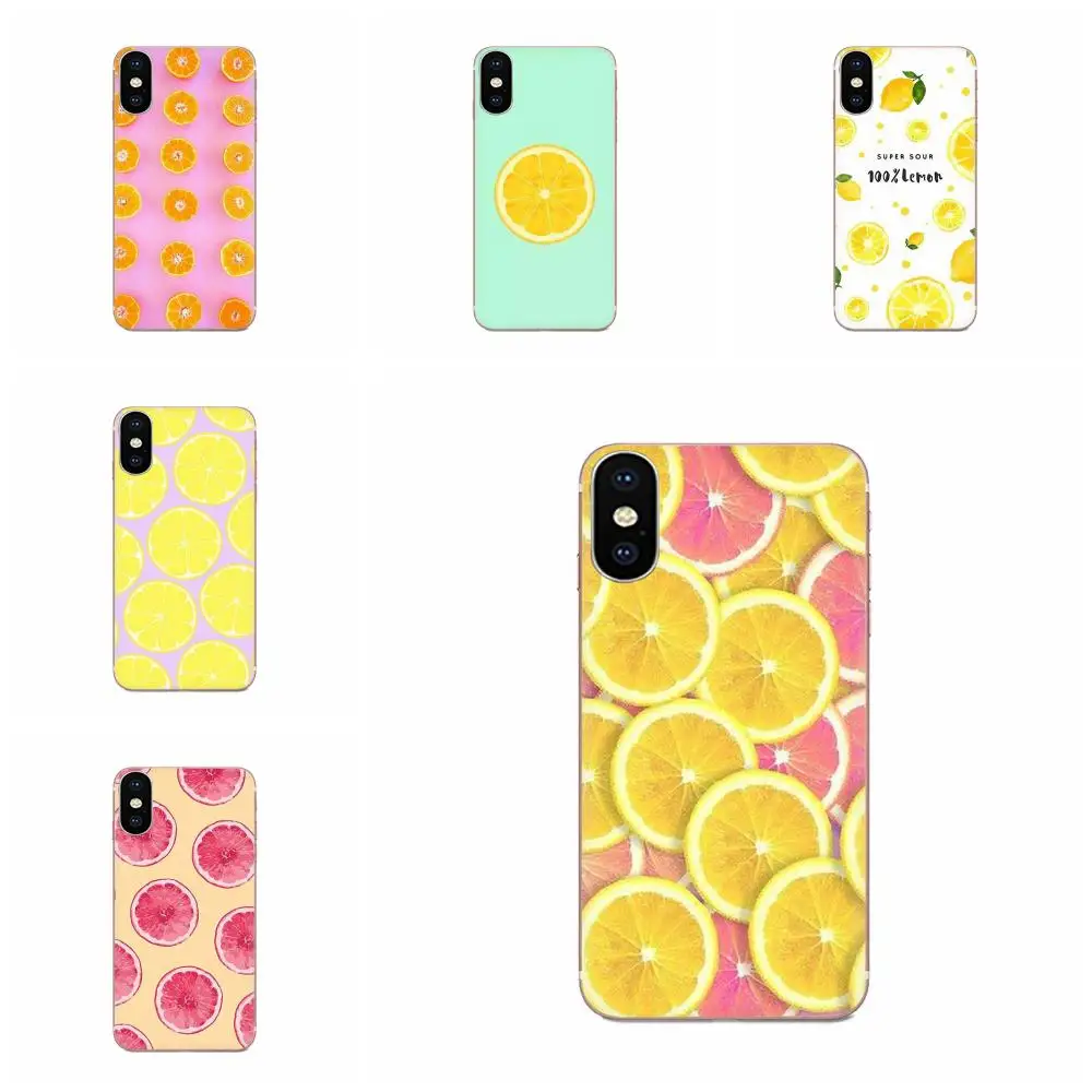 

For Galaxy Alpha Note 10 Pro A10 A20 A20E A30 A40 A50 A60 A70 A80 A90 M10 M20 M30 M40 TPU Phone Covers Case Cute Orange Lemon