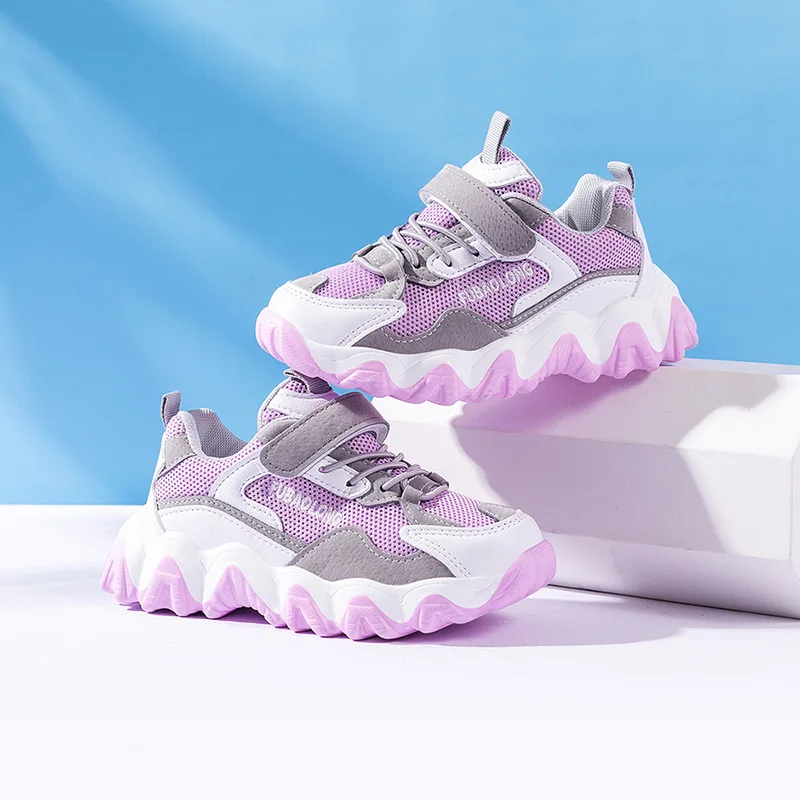 

2019 Autumn & Winter New Style Hot Selling CHILDREN'S Shoes Breathable Net Cloth Casual Shoes Athletic Shoes