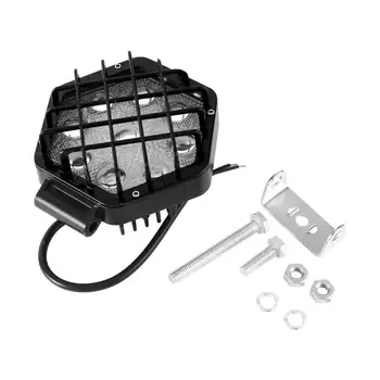 

48W Flood Beam Led Bulbs Floodlight Headlight Portable Hexagon Shape Work Light Lamp For Boat Tractor Truck Off-Road Cars