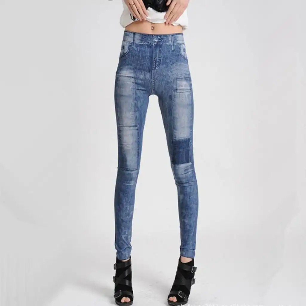 ladies grey ripped jeans