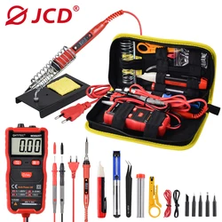 JCD – kit de fer à souder électrique 80W avec température réglable et affichage numérique LCD, Station à souder 220V/110V, outils de réparation de soudage 