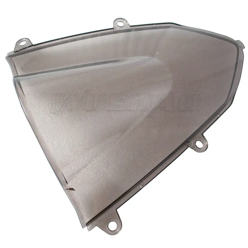Мотоцикл Double Bubble ветровое стекло для Honda CBR500R CBR400R CBR 500 400 R дым черный Иридиум - Цвет: Smoke